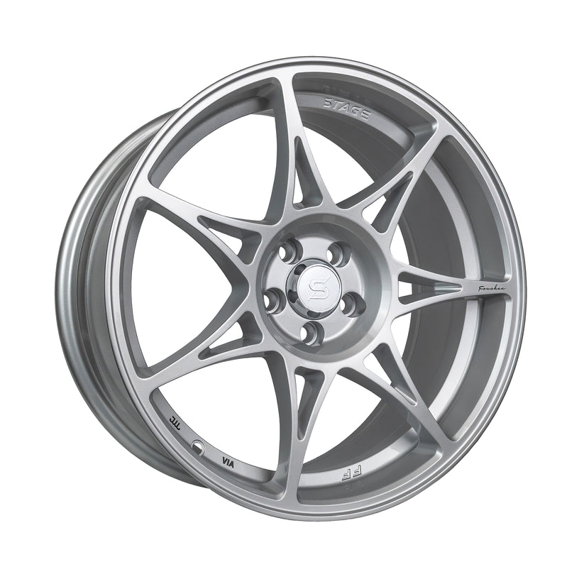 Foushee 18x8.5 +35mm 5x114.3 CB: 73.1 Color: Liquid Silver