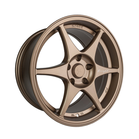 Stage Wheels Knight 17x9 +35mm 5x114.3 CB: 73.1 Color: Matte Bronze