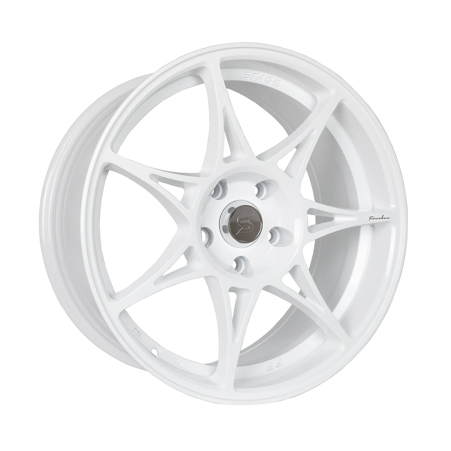 Foushee 18x8.5 +35mm 5x114.3 CB: 73.1 Color: White