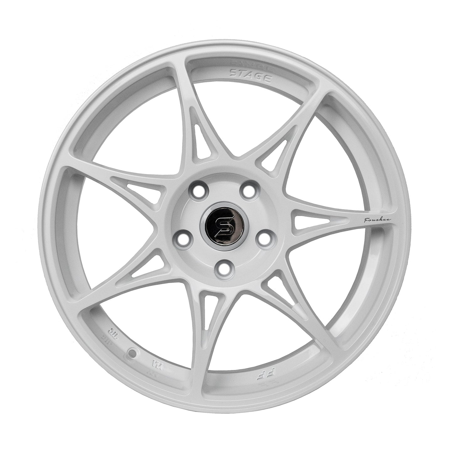 Foushee 18x8.5 +35mm 5x100 CB: 73.1 Color: White