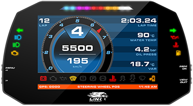 LINK MXG Strada 7" Dash - Street Edition