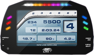 LINK MXS Strada 5" Dash - Race Edition