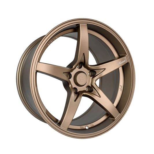Stage Wheels Monroe 18x9 +22mm 5x120 CB: 74.1 Color: Matte Bronze